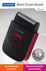 Lanaform MEN'S TRAVEL SHAVER Mode D'emploi