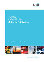 Tait TM8260 Guide De L'utilisateur