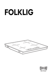 IKEA FOLKLIG Mode D'emploi