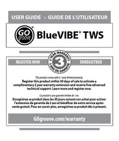 GOgroove BlueVIBE TWS Guide De L'utilisateur