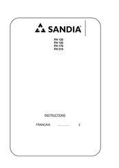 Sandia FH 170 Mode D'emploi