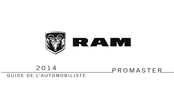 Dodge RAM Promaster 2014 Guide De L'automobiliste
