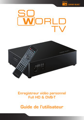 DANE-ELEC SO WORLD TV Guide De L'utilisateur