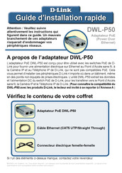 D-Link DWL-P50 Guide D'installation Rapide