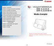 Canon imageFORMULA DR-C225 II Mode D'emploi