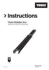 Thule 891000 Instructions