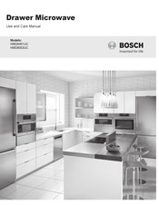 Bosch HMD8053UC Mode D'emploi Et D'entretien