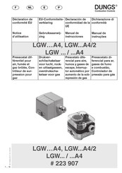 Dungs LGW-A4 Série Mode D'emploi