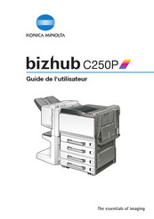 Konica Minolta bizhub C250P Mode D'emploi