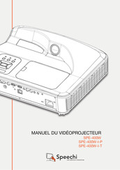 Speechi SPE-400 W-I-T Manuel