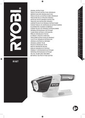 Ryobi R18T Traduction Des Instructions Originales
