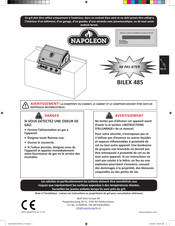 Napoleon BILEX 485 Mode D'emploi