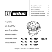 Vetus NSF19D Instructions D'installation