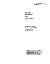 AGA marvel 41013943 Instructions D'installation, D'utilisation Et D'entretien