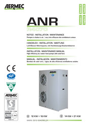 AERMEC ANR 0502H Notice D'installation Et De Maintenance