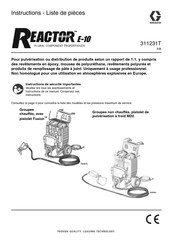 Graco Reactor E-10 Instructions