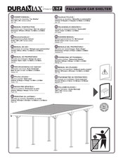 DuraMax PALLADIUM CAR SHELTER Mode D'emploi