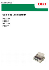 Oki ML3390 Guide De L'utilisateur