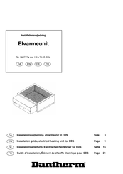 Dantherm Elvarmeunit Guide D'installation