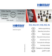 HORRAY H16 Mode D'emploi
