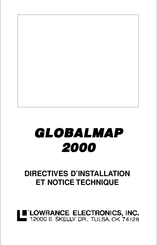 Lowrance Electronics GLOBALMAP 2000 Mode D'emploi
