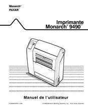 Monarch Paxar 9490 Manuel De L'utilisateur