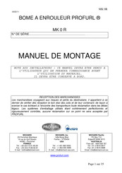 Wichard ProFurl MK 0 R Manuel De Montage