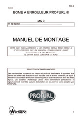 Wichard ProFurl MK 0 Manuel De Montage