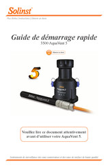 Solinst 3500 AquaVent 5 Guide De Démarrage Rapide