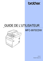 Brother MFC-9970CDW Guide De L'utilisateur