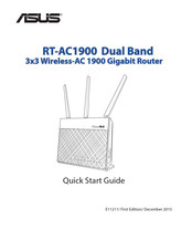 Asus RT-AC1900 Dual Band Guide De Démarrage Rapide