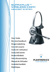 Plantronics SUPRAPLUS WIRELESS C351N Guide De L'utilisateur