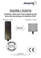 PRASTEL TCO7RX Mode D'emploi