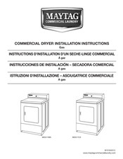 Maytag MDG17CS Instructions D'installation