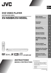 JVC XV-N50BK Manuel D'instructions