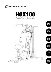 SPORTSTECH HGX100 Manuel