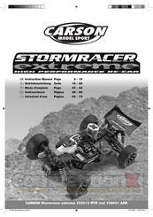 Carson Stormracer Extreme 102001 ARR Mode D'emploi
