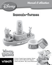 VTech Disney Winnie Lourson Basculo-formes Manuel D'utilisation