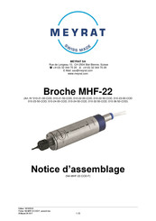 Meyrat MHF-22 Notice D'assemblage