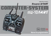 GRAUPNER SJ mz-10-HoTT Manuel De Programmation