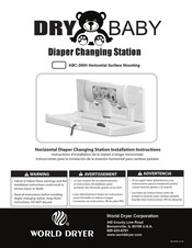 WORLD DRYER DRY BABY ABC-300H Mode D'emploi