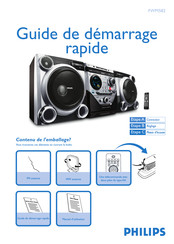 Philips FWM582 Guide De Démarrage Rapide