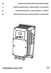 Coelbo SPEEDBOX DUO Instructions Pour L'installation Et L'emploi