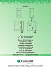 Comelit FT SB2 24 Manuel Technique