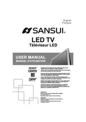 Sansui SLED5015 Manuel D'utilisation