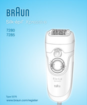 Braun Silk-épil Xpressive 7280 Mode D'emploi
