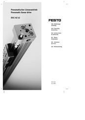 Festo DGC-8/12 Notice D'utilisation