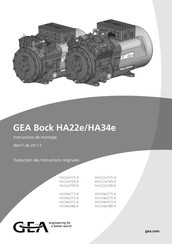 GEA Bock HA34e/255-4 Instructions De Montage