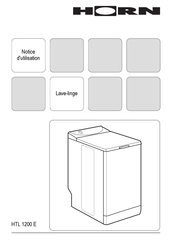 HORN HTL 1200 E Notice D'utilisation