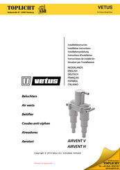 Vetus AIRVENT V Instructions D'installation